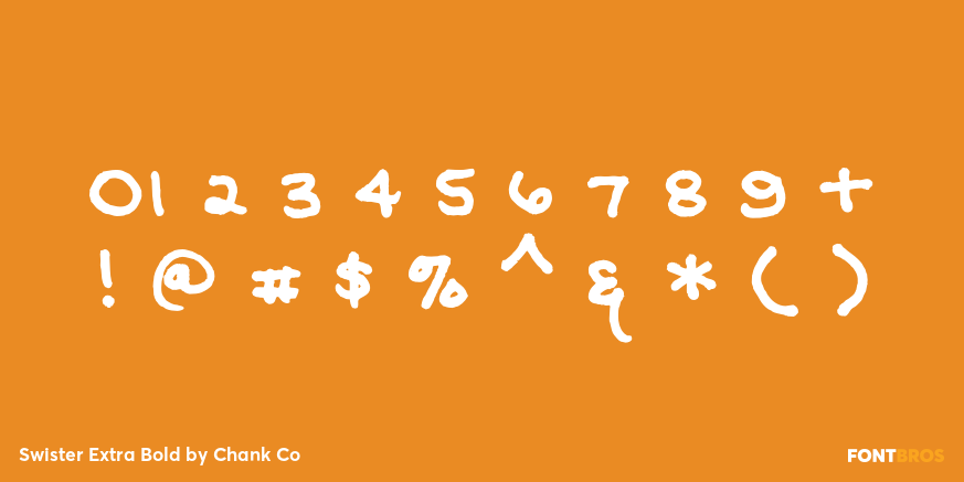 Swister Extra Bold Font Poster #4