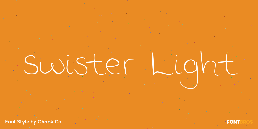 Swister Light Poster