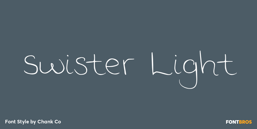 Swister Light Poster