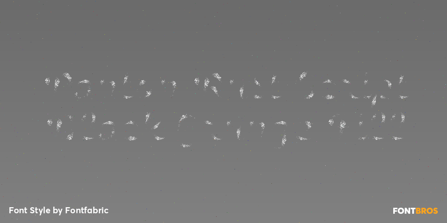 Panton Rust Script Black Grunge Fill Poster