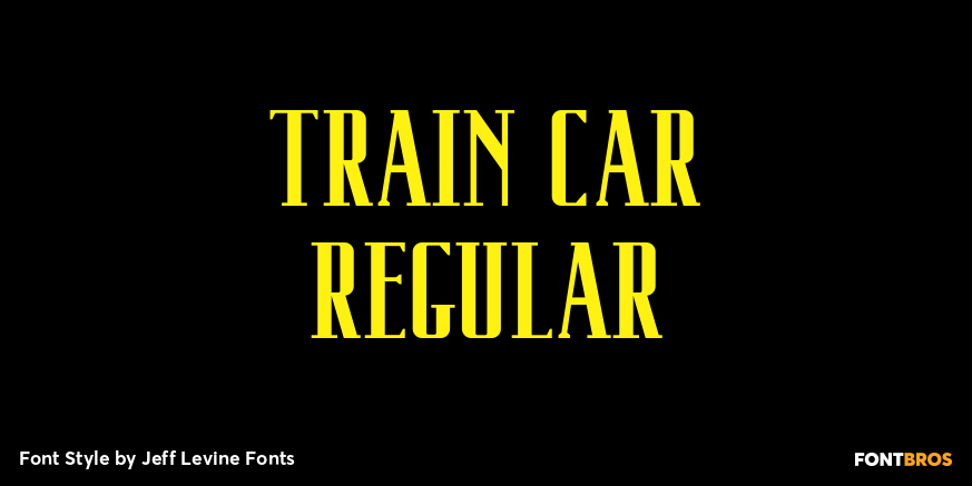Train Car Regular Poster