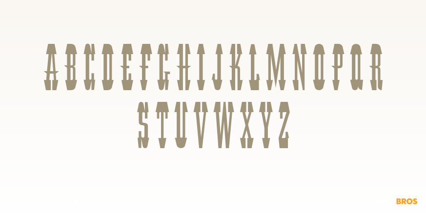 Cattle Annie Font Poster #2