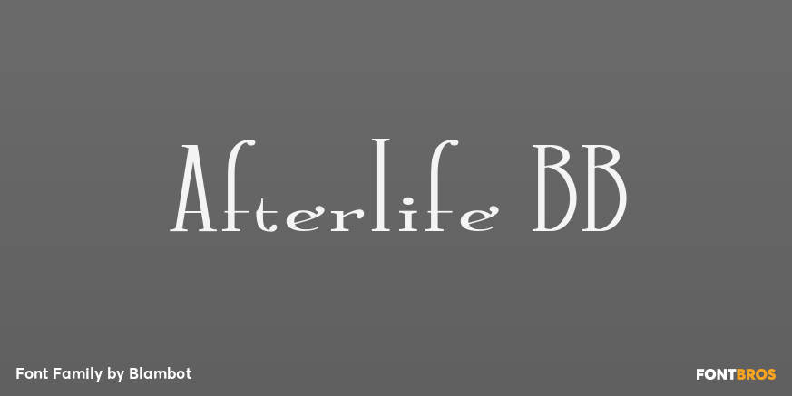 Afterlife BB Poster