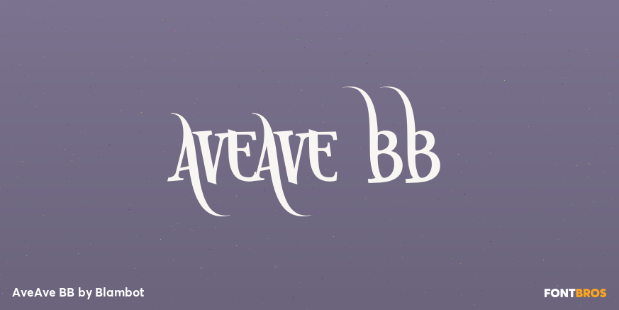 AveAve BB Poster