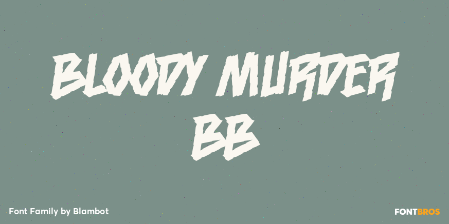 Bloody Murder BB Poster