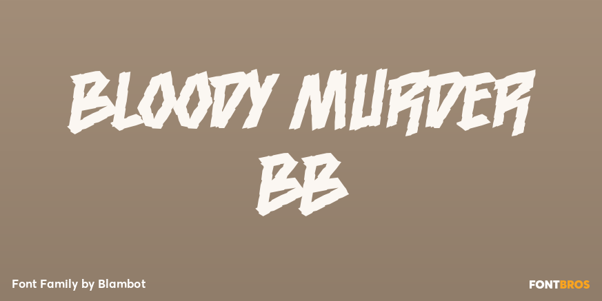 Bloody Murder BB Poster