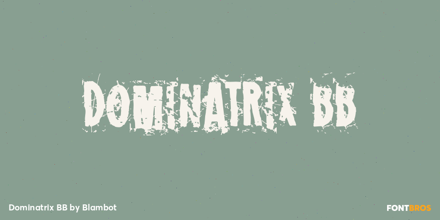 Dominatrix BB Poster