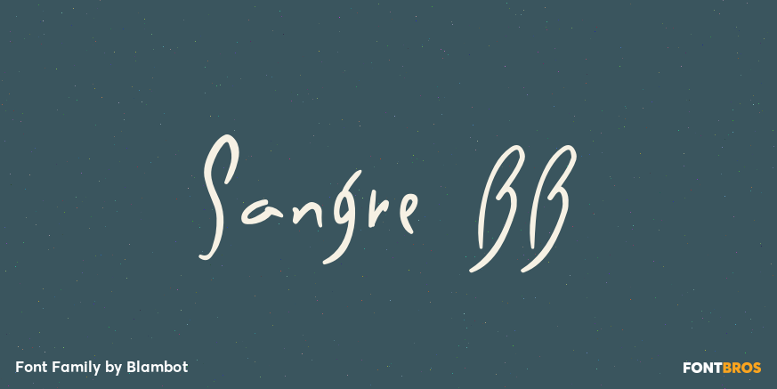 Sangre BB Poster