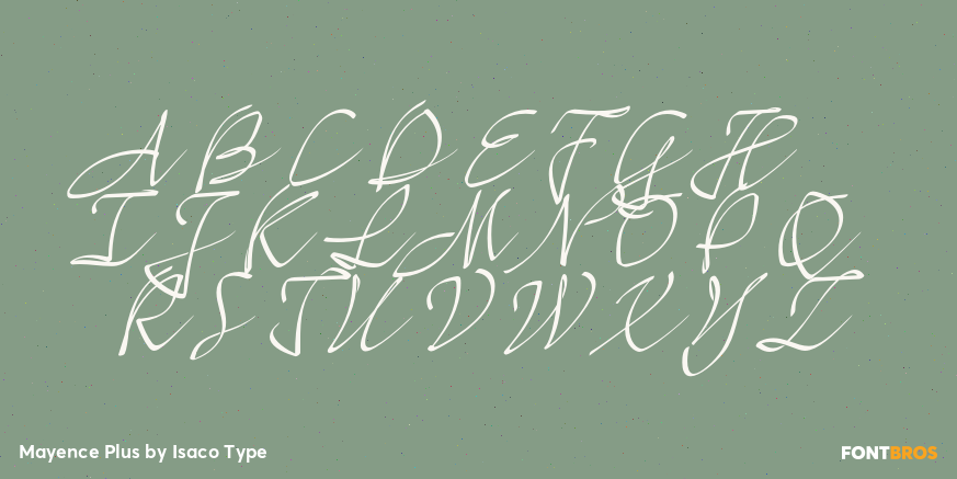 Mayence Plus Font Poster #2