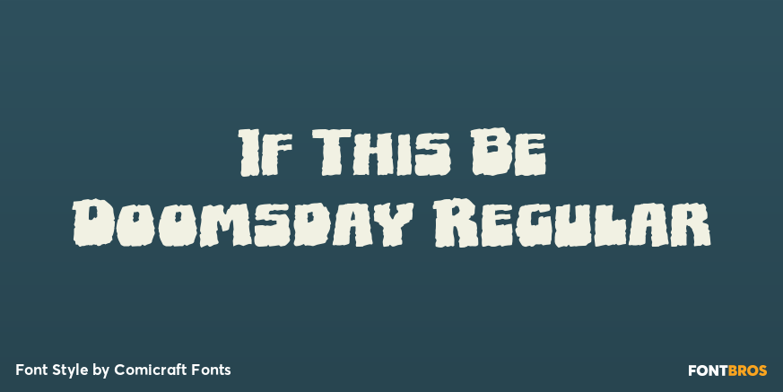 If This Be Doomsday Regular Poster