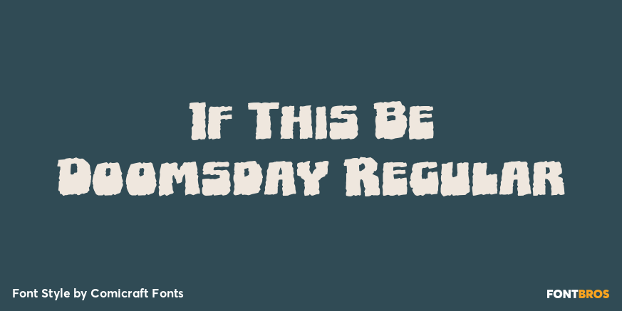 If This Be Doomsday Regular Poster
