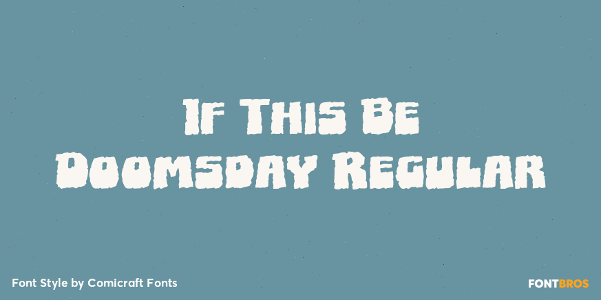 If This Be Doomsday Regular Poster