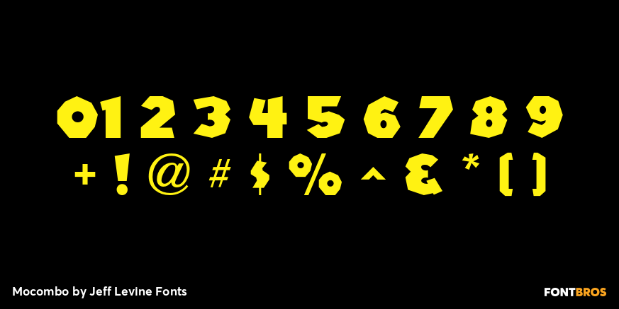 Mocombo Font Poster #4