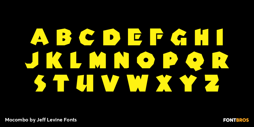 Mocombo Font Poster #2