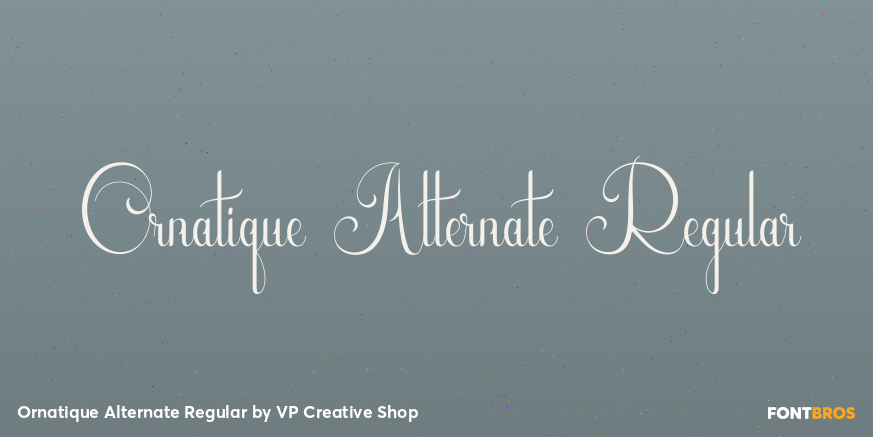 Ornatique Alternate Regular Poster