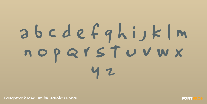 Laughtrack Medium Font Poster #3