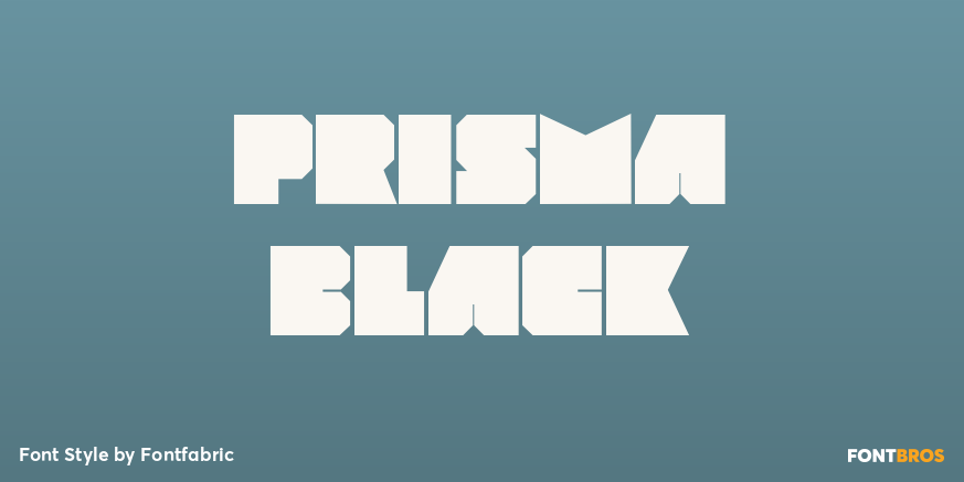 Prisma Black Poster