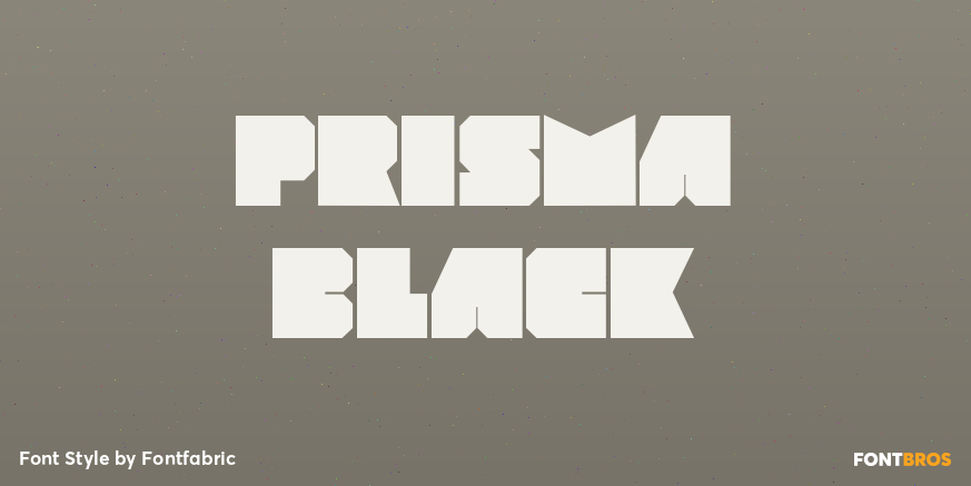 Prisma Black Poster