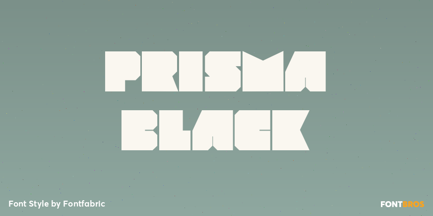 Prisma Black Poster