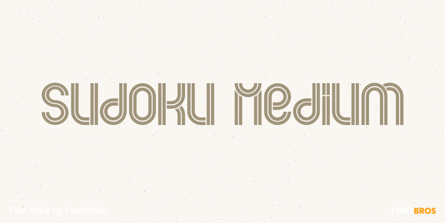 Sudoku Medium Poster