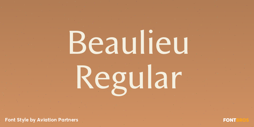 Beaulieu Regular Poster