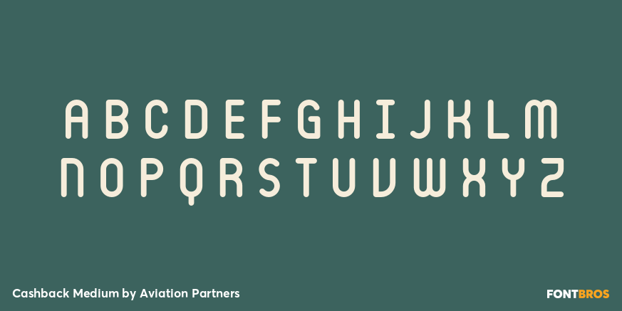 Cashback Medium Font Poster #1