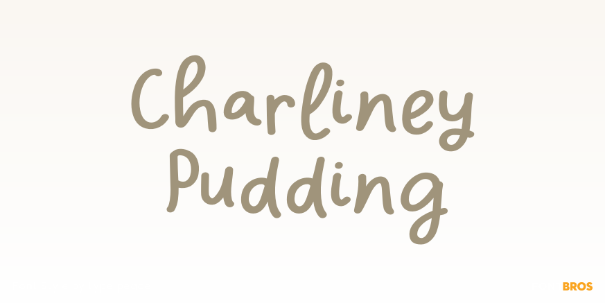 Charliney Pudding Poster