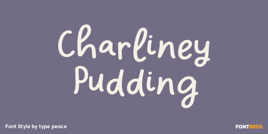 Charliney Pudding Poster