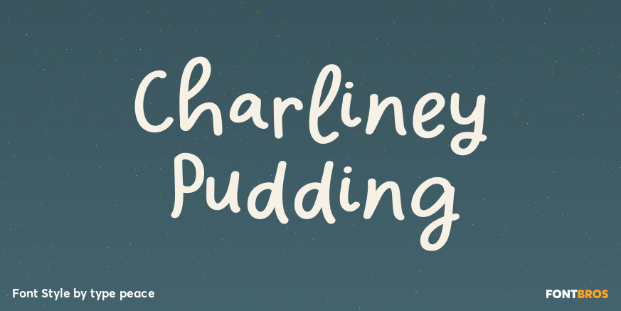 Charliney Pudding Poster