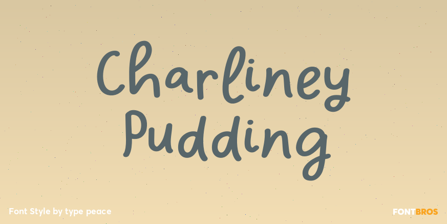 Charliney Pudding Poster