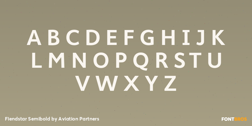 Fiendstar Semibold Font Poster #2