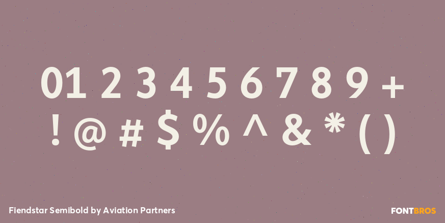 Fiendstar Semibold Font Poster #4