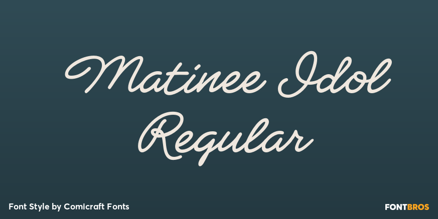 Matinee Idol Regular Poster