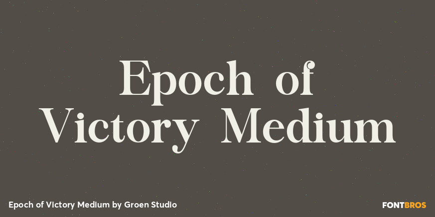 Epoch of Victory Medium Poster