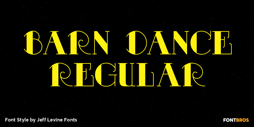 Barn Dance Regular Poster