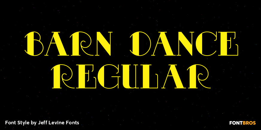 Barn Dance Regular Poster