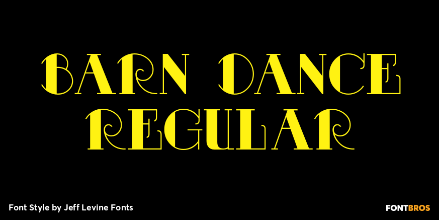 Barn Dance Regular Poster