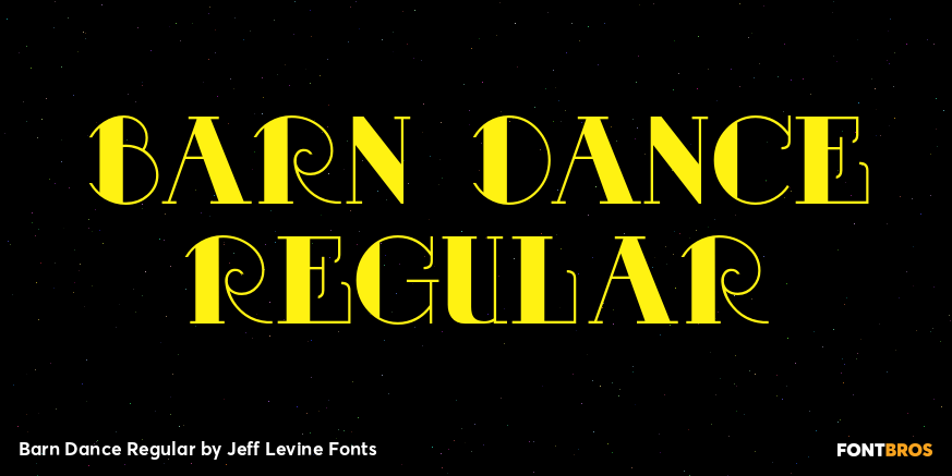 Barn Dance Regular Poster