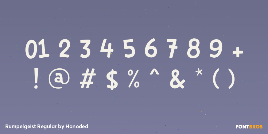 Rumpelgeist Regular Font Poster #1