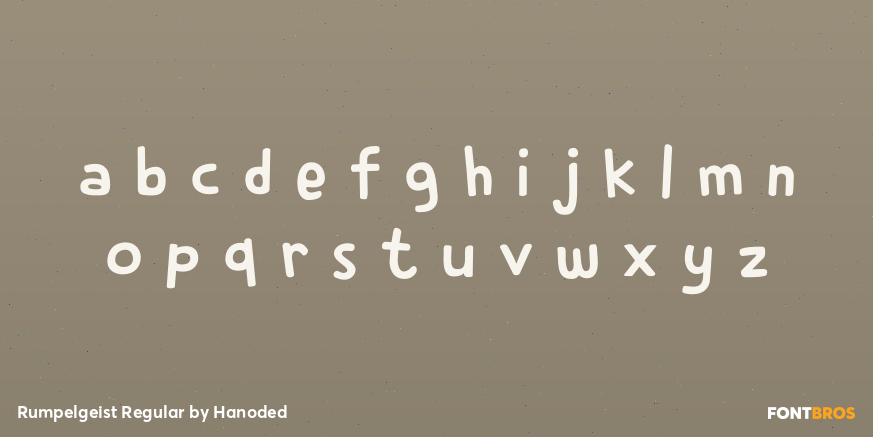Rumpelgeist Regular Font Poster #1