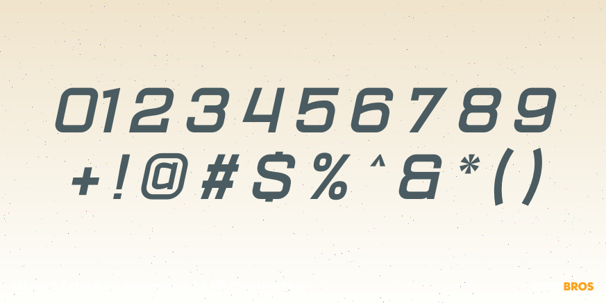 Ethere S Extra Bold Expanded It Font Poster #4