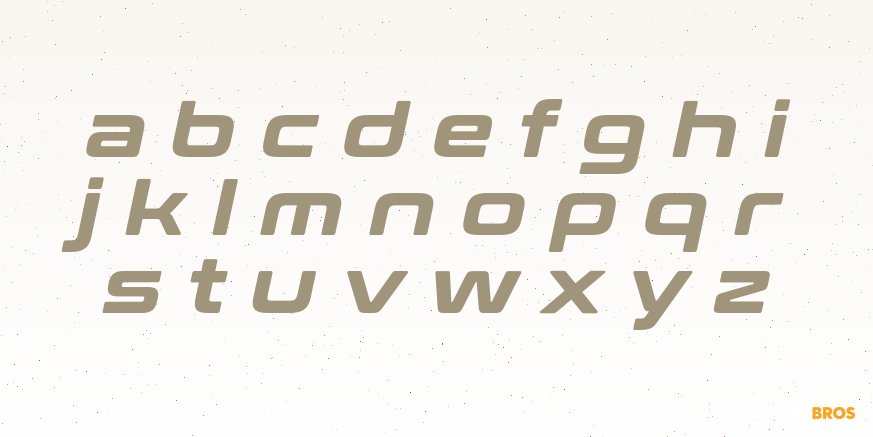 Conthrax Extra-Bold Slanted Font Poster #3