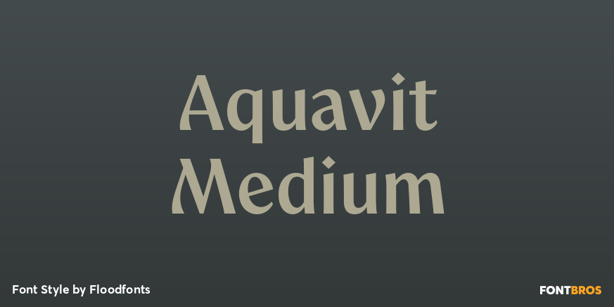 Aquavit Medium Poster