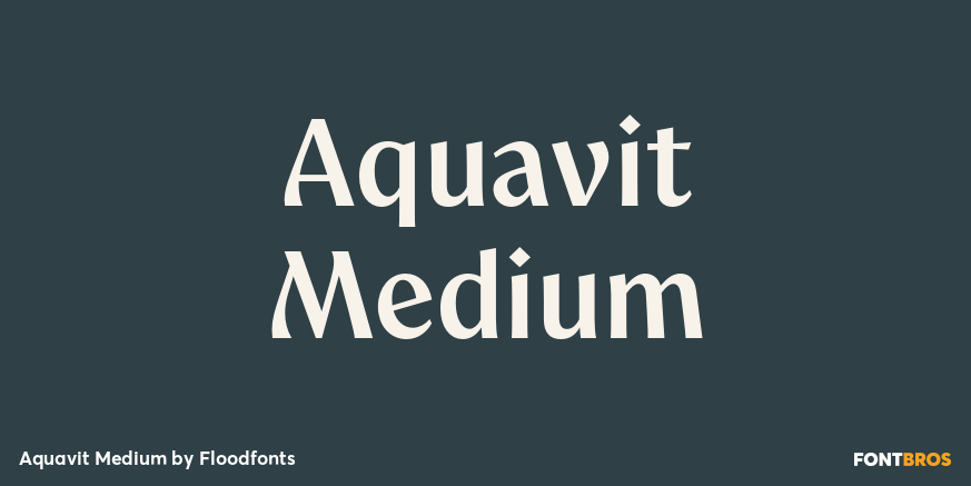 Aquavit Medium Poster
