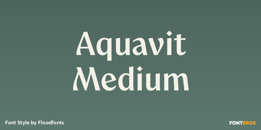 Aquavit Medium Poster