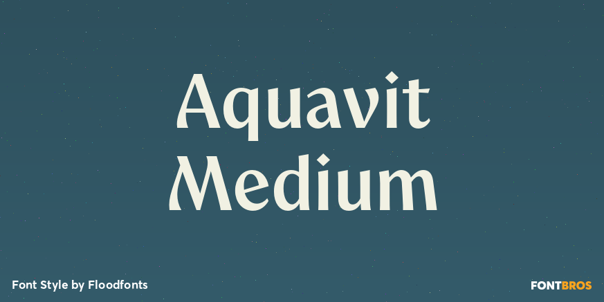 Aquavit Medium Poster