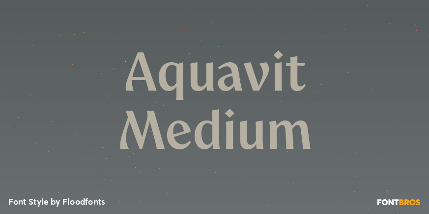 Aquavit Medium Poster