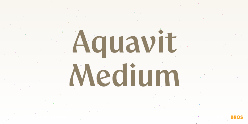 Aquavit Medium Poster