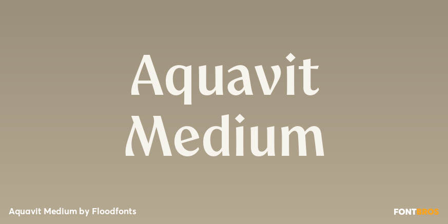 Aquavit Medium Poster