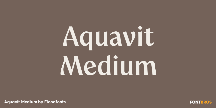 Aquavit Medium Poster